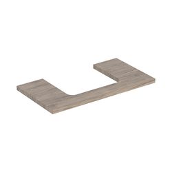 Geberit ONE Waschtischplatte Ausschnitt mittig für Aufsatzwaschtisch rechteckig 90x3... GEBERIT-505283006 4025410936738 (Abb. 1)