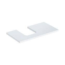 Geberit ONE Waschtischplatte Ausschnitt links, für Aufsatzwaschtisch Schalenform, 90... GEBERIT-505293001 4025410936967 (Abb. 1)
