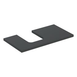 Geberit ONE Waschtischplatte Ausschnitt links, für Aufsatzwaschtisch Schalenform, 90... GEBERIT-505293003 4025410936981 (Abb. 1)