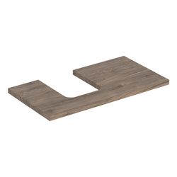 Geberit ONE Waschtischplatte Ausschnitt links, für Aufsatzwaschtisch Schalenform, 90... GEBERIT-505293006 4025410937018 (Abb. 1)
