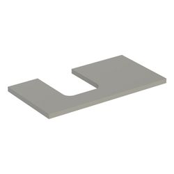 Geberit ONE Waschtischplatte Ausschnitt links, für Aufsatzwaschtisch Schalenform, 90... GEBERIT-505293007 4025410937025 (Abb. 1)