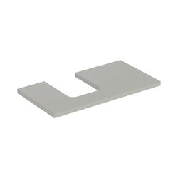 Geberit ONE Waschtischplatte Ausschnitt links, für Aufsatzwaschtisch Schalenform, 90... GEBERIT-505293007 4025410937025 (Abb. 1)