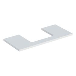 Geberit ONE Waschtischplatte Ausschnitt mittig, für Aufsatzwaschtisch rechteckig, 10... GEBERIT-505284002 4025410936769 (Abb. 1)