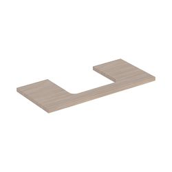 Geberit ONE Waschtischplatte Ausschnitt mittig, für Aufsatzwaschtisch rechteckig, 10... GEBERIT-505284005 4025410936790 (Abb. 1)