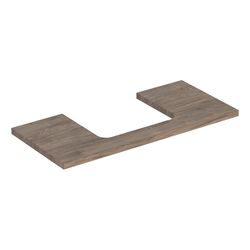 Geberit ONE Waschtischplatte Ausschnitt mittig für Aufsatzwaschtisch rechteckig 105x... GEBERIT-505284006 4025410936806 (Abb. 1)