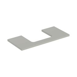 Geberit ONE Waschtischplatte Ausschnitt mittig, für Aufsatzwaschtisch rechteckig, 10... GEBERIT-505284007 4025410936813 (Abb. 1)