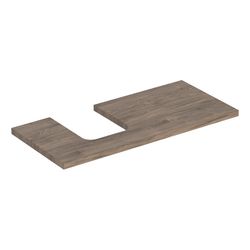 Geberit ONE Waschtischplatte Ausschnitt links, für Aufsatzwaschtisch Schalenform, 10... GEBERIT-505294006 4025410937087 (Abb. 1)