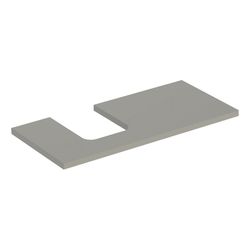 Geberit ONE Waschtischplatte Ausschnitt links, für Aufsatzwaschtisch Schalenform, 10... GEBERIT-505294007 4025410937094 (Abb. 1)