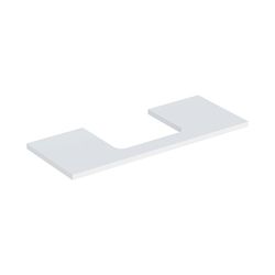 Geberit ONE Waschtischplatte Ausschnitt mittig, für Aufsatzwaschtisch rechteckig, 12... GEBERIT-505285002 4025410936837 (Abb. 1)