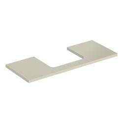 Geberit ONE Waschtischplatte Ausschnitt mittig, für Aufsatzwaschtisch rechteckig, 12... GEBERIT-505285004 4025410936851 (Abb. 1)