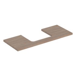 Geberit ONE Waschtischplatte Ausschnitt mittig, für Aufsatzwaschtisch rechteckig, 12... GEBERIT-505285005 4025410936868 (Abb. 1)