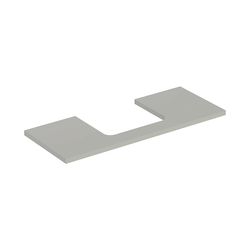 Geberit ONE Waschtischplatte Ausschnitt mittig, für Aufsatzwaschtisch rechteckig, 12... GEBERIT-505285007 4025410936882 (Abb. 1)