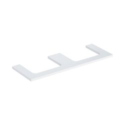Geberit ONE Waschtischplatte Ausschnitt 2-fach, für Aufsatzwaschtisch rechteckig, 13... GEBERIT-505286001 4025410936899 (Abb. 1)