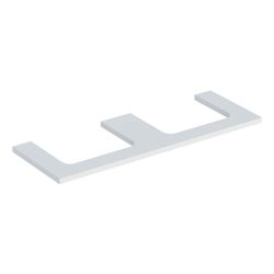 Geberit ONE Waschtischplatte Ausschnitt 2-fach, für Aufsatzwaschtisch rechteckig, 13... GEBERIT-505286002 4025410936905 (Abb. 1)