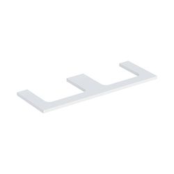 Geberit ONE Waschtischplatte Ausschnitt 2-fach, für Aufsatzwaschtisch rechteckig, 13... GEBERIT-505286002 4025410936905 (Abb. 1)