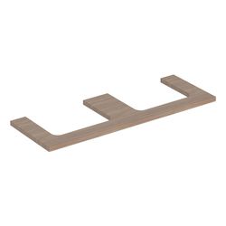 Geberit ONE Waschtischplatte Ausschnitt 2-fach, für Aufsatzwaschtisch rechteckig, 13... GEBERIT-505286005 4025410936936 (Abb. 1)