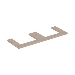 Geberit ONE Waschtischplatte Ausschnitt 2-fach, für Aufsatzwaschtisch rechteckig, 13... GEBERIT-505286005 4025410936936 (Abb. 1)