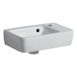 Geberit Renova Plan Handwaschbecken verkürzte Ausladung, 36x14,5x25cm, Hahnloch rech... GEBERIT-500382011 4025416818861 (Abb. 1)