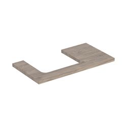 Geberit ONE Waschtischplatte Ausschnitt links für Aufsatzwaschtisch rechteckig 90x3x... GEBERIT-505303006 4025410937223 (Abb. 1)