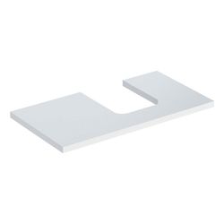 Geberit ONE Waschtischplatte Ausschnitt rechts, für Aufsatzwaschtisch Schalenform, 9... GEBERIT-505313001 4025410937384 (Abb. 1)