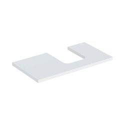 Geberit ONE Waschtischplatte Ausschnitt rechts, für Aufsatzwaschtisch Schalenform, 9... GEBERIT-505313002 4025410937391 (Abb. 1)