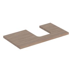 Geberit ONE Waschtischplatte Ausschnitt rechts, für Aufsatzwaschtisch Schalenform, 9... GEBERIT-505313005 4025410937421 (Abb. 1)