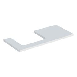 Geberit ONE Waschtischplatte Ausschnitt links, für Aufsatzwaschtisch rechteckig, 105... GEBERIT-505304002 4025410937254 (Abb. 1)