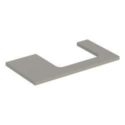 Geberit ONE Waschtischplatte Ausschnitt rechts, für Aufsatzwaschtisch rechteckig, 90... GEBERIT-505323007 4025410937650 (Abb. 1)