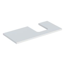 Geberit ONE Waschtischplatte Ausschnitt rechts, für Aufsatzwaschtisch Schalenform, 1... GEBERIT-505314002 4025410937469 (Abb. 1)