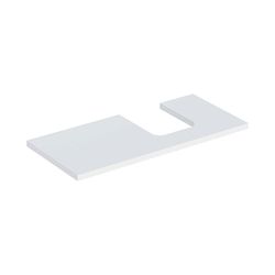 Geberit ONE Waschtischplatte Ausschnitt rechts, für Aufsatzwaschtisch Schalenform, 1... GEBERIT-505314002 4025410937469 (Abb. 1)