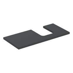 Geberit ONE Waschtischplatte Ausschnitt rechts, für Aufsatzwaschtisch Schalenform, 1... GEBERIT-505314003 4025410937476 (Abb. 1)