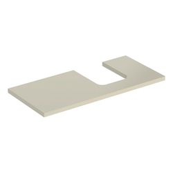Geberit ONE Waschtischplatte Ausschnitt rechts, für Aufsatzwaschtisch Schalenform, 1... GEBERIT-505314004 4025410937483 (Abb. 1)
