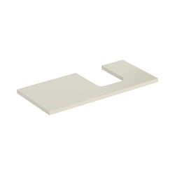 Geberit ONE Waschtischplatte Ausschnitt rechts, für Aufsatzwaschtisch Schalenform, 1... GEBERIT-505314004 4025410937483 (Abb. 1)