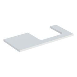 Geberit ONE Waschtischplatte Ausschnitt rechts, für Aufsatzwaschtisch rechteckig, 10... GEBERIT-505324002 4025410937674 (Abb. 1)