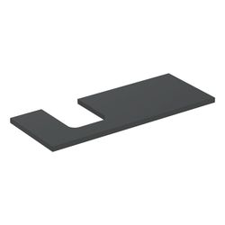 Geberit ONE Waschtischplatte Ausschnitt links, für Aufsatzwaschtisch Schalenform, 12... GEBERIT-505295003 4025410937124 (Abb. 1)