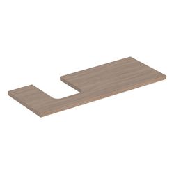 Geberit ONE Waschtischplatte Ausschnitt links, für Aufsatzwaschtisch Schalenform, 12... GEBERIT-505295005 4025410937148 (Abb. 1)