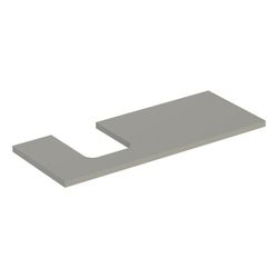 Geberit ONE Waschtischplatte Ausschnitt links, für Aufsatzwaschtisch Schalenform, 12... GEBERIT-505295007 4025410937162 (Abb. 1)
