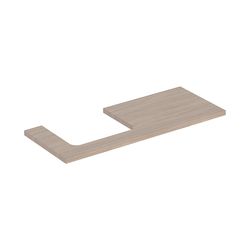 Geberit ONE Waschtischplatte Ausschnitt links, für Aufsatzwaschtisch rechteckig, 120... GEBERIT-505305005 4025410937353 (Abb. 1)