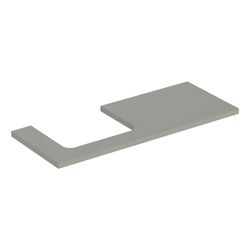 Geberit ONE Waschtischplatte Ausschnitt links, für Aufsatzwaschtisch rechteckig, 120... GEBERIT-505305007 4025410937377 (Abb. 1)