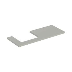 Geberit ONE Waschtischplatte Ausschnitt links, für Aufsatzwaschtisch rechteckig, 120... GEBERIT-505305007 4025410937377 (Abb. 1)