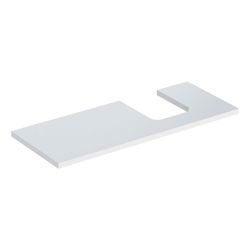 Geberit ONE Waschtischplatte Ausschnitt rechts, für Aufsatzwaschtisch Schalenform, 1... GEBERIT-505315001 4025410937520 (Abb. 1)