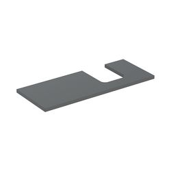 Geberit ONE Waschtischplatte Ausschnitt rechts, für Aufsatzwaschtisch Schalenform, 1... GEBERIT-505315003 4025410937544 (Abb. 1)