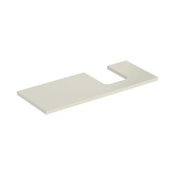 Geberit ONE Waschtischplatte Ausschnitt rechts, für Aufsatzwaschtisch Schalenform, 1... GEBERIT-505315004 4025410937551 (Abb. 1)