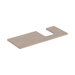 Geberit ONE Waschtischplatte Ausschnitt rechts, für Aufsatzwaschtisch Schalenform, 1... GEBERIT-505315005 4025410937568 (Abb. 1)