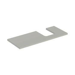 Geberit ONE Waschtischplatte Ausschnitt rechts, für Aufsatzwaschtisch Schalenform, 1... GEBERIT-505315007 4025410937582 (Abb. 1)