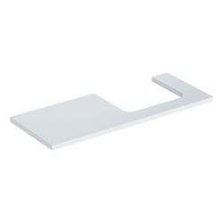 Geberit ONE Waschtischplatte Ausschnitt rechts, für Aufsatzwaschtisch rechteckig, 12... GEBERIT-505325001 4025410937735 (Abb. 1)