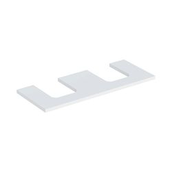 Geberit ONE Waschtischplatte Ausschnitt 2-fach, für Aufsatzwaschtisch Schalenform, 1... GEBERIT-505335002 4025410937810 (Abb. 1)