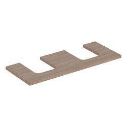 Geberit ONE Waschtischplatte Ausschnitt 2-fach, für Aufsatzwaschtisch Schalenform, 1... GEBERIT-505335005 4025410937841 (Abb. 1)