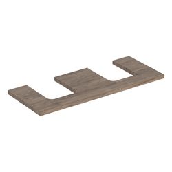 Geberit ONE Waschtischplatte Ausschnitt 2-fach, für Aufsatzwaschtisch Schalenform, 1... GEBERIT-505335006 4025410937858 (Abb. 1)
