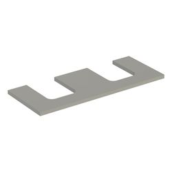 Geberit ONE Waschtischplatte Ausschnitt 2-fach, für Aufsatzwaschtisch Schalenform, 1... GEBERIT-505335007 4025410937865 (Abb. 1)